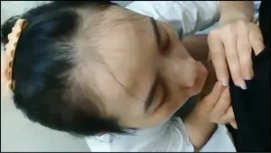 Gấu quảng nam lén lút mút bú cho anh yêu trong phòng tắm
